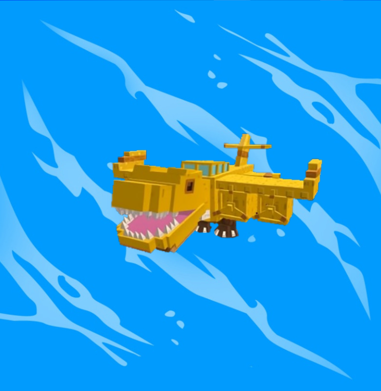Golden Nuclearo Dinossauro