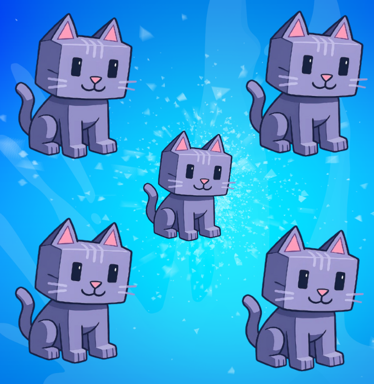 5x Moon Cat Bundle