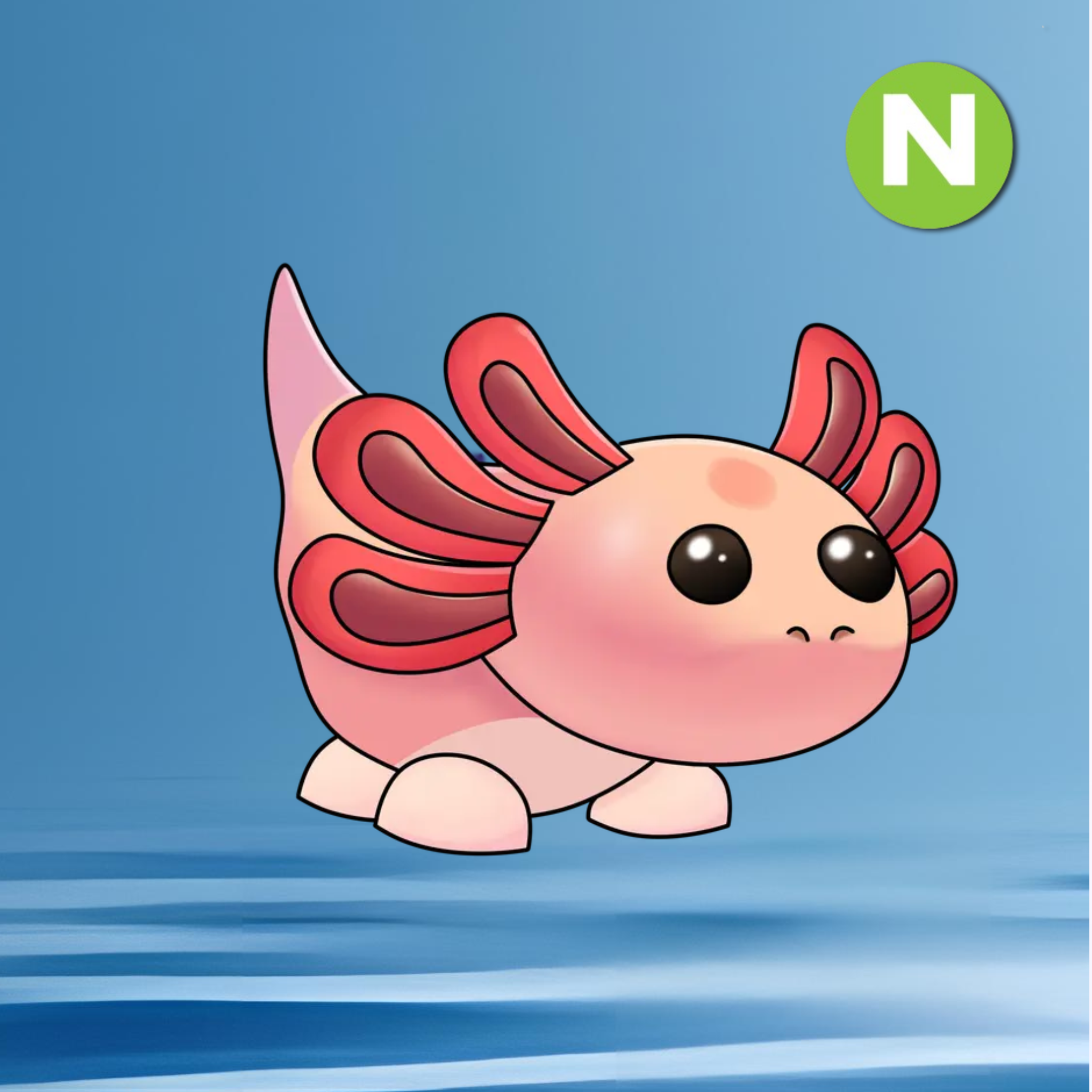 Neon Axolotl