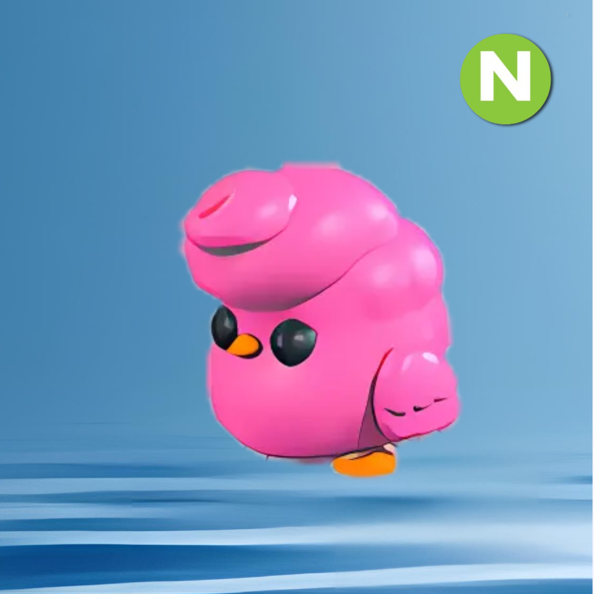 Neon Candyfloss Chick