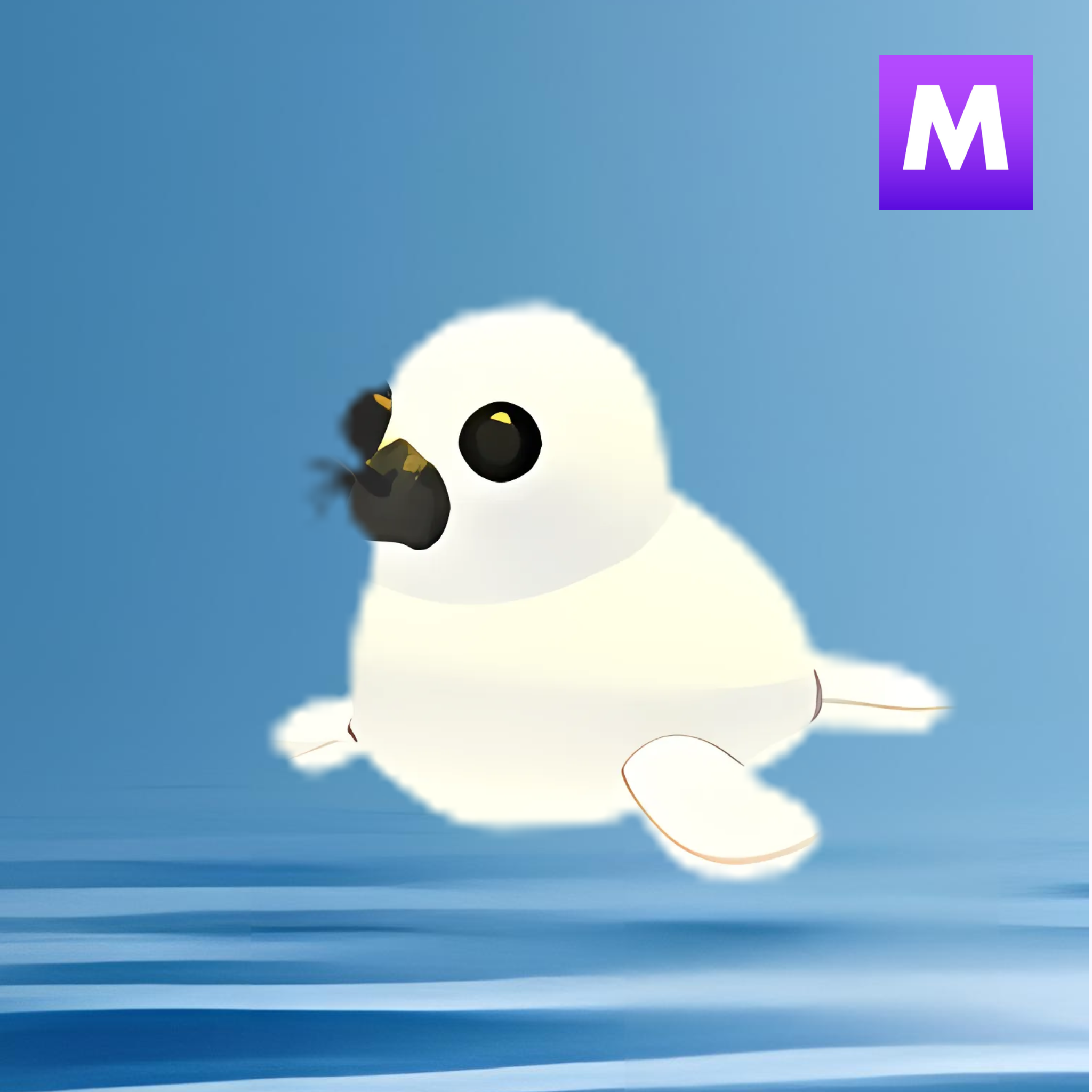 Mega Harp Seal