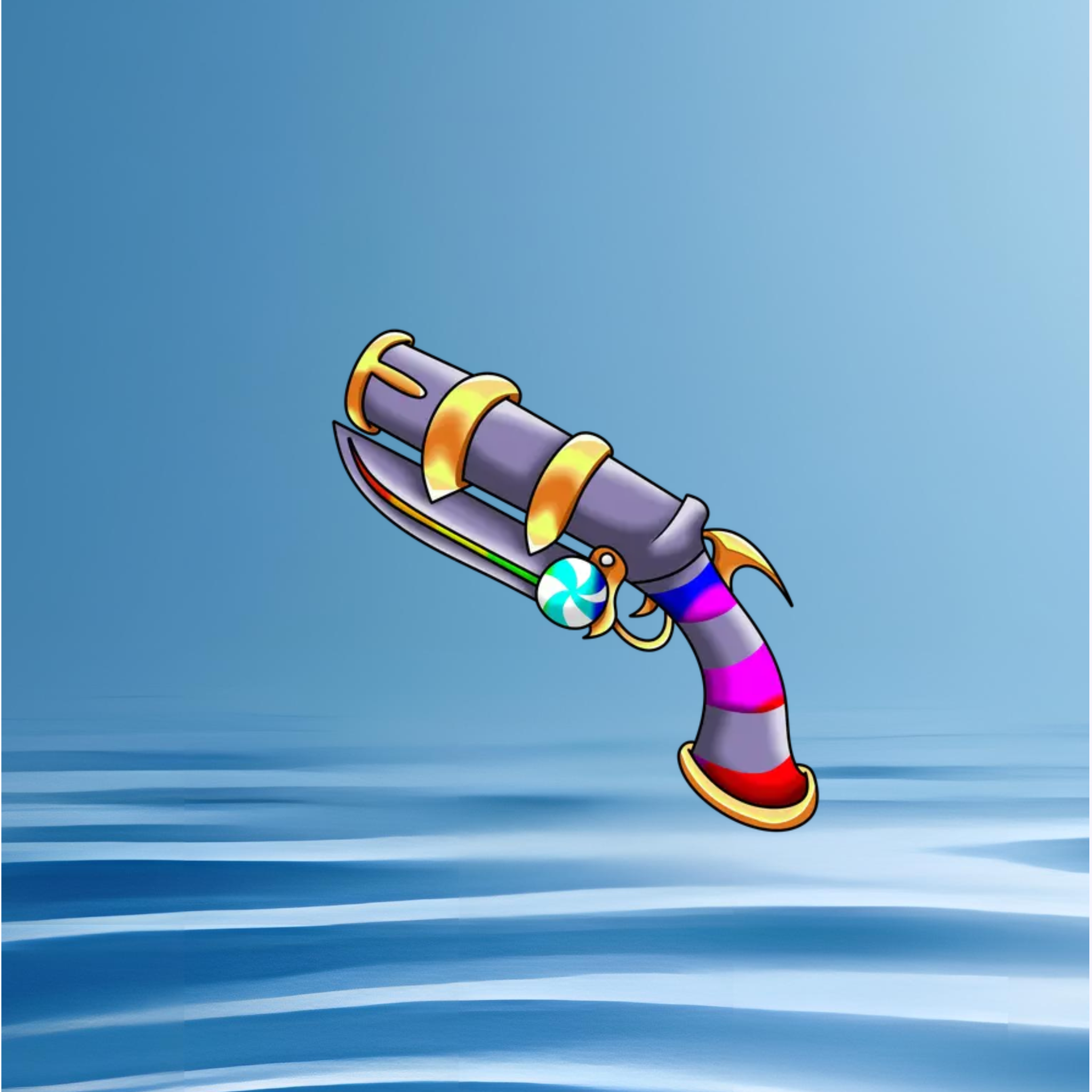 Chroma Swirly Gun