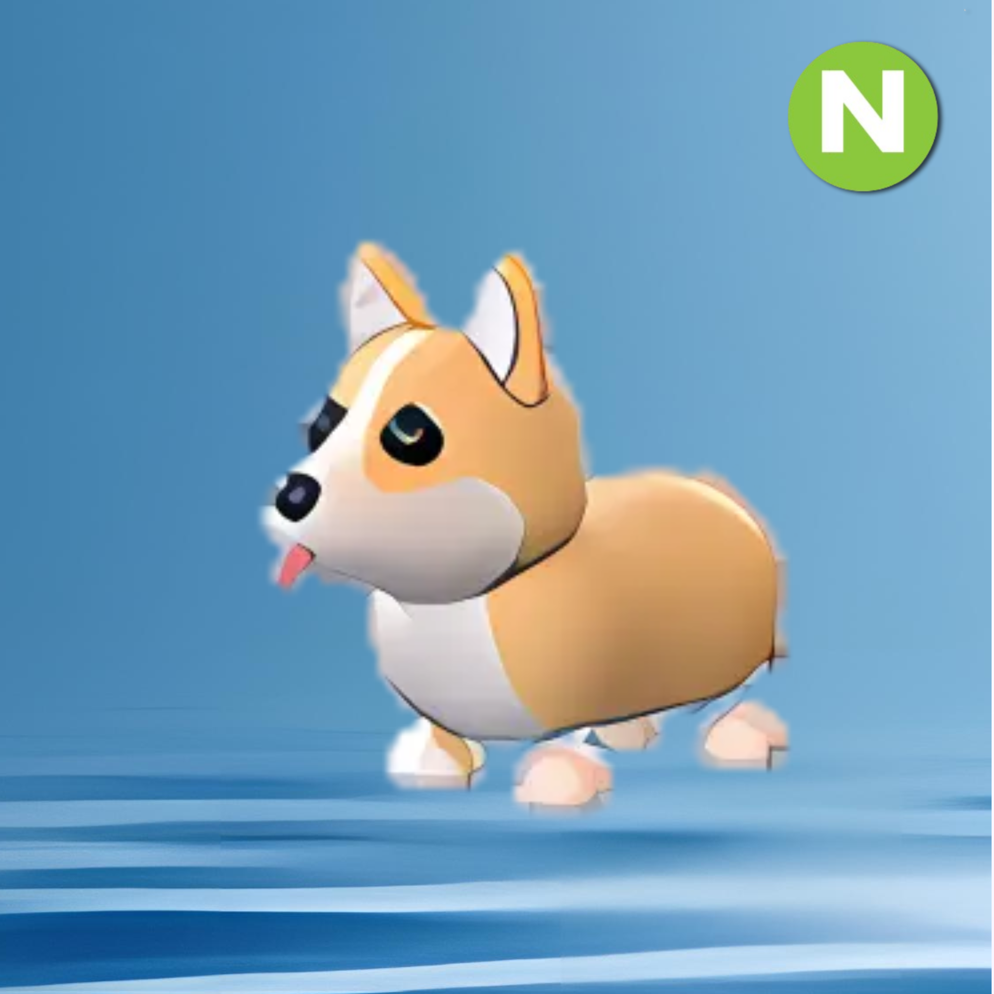 Neon Corgi