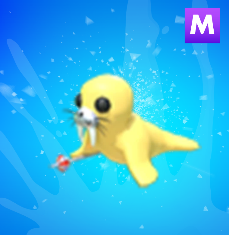 Mega Golden Walrus