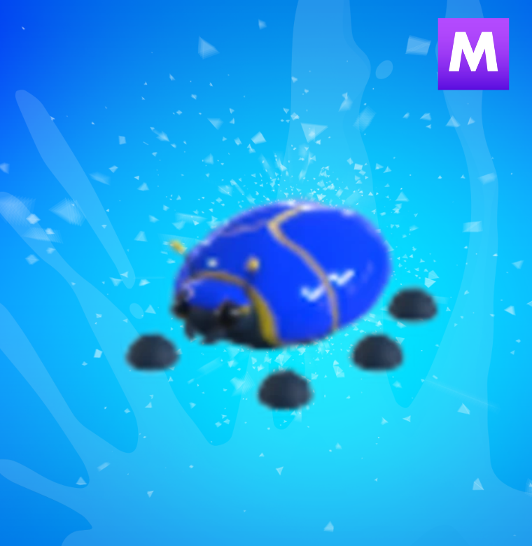 Mega Blue Scarab