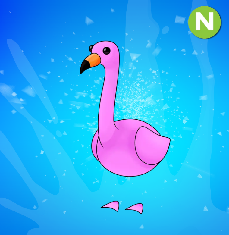 Neon Flamingo
