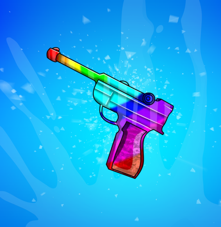 Chroma Luger Gun