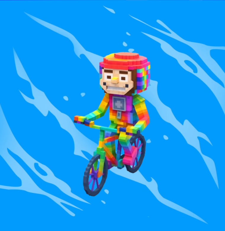 Rainbow Chicleteira Bicicleteira 35M/s